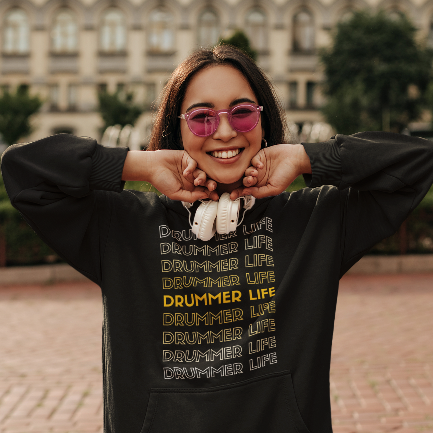 Drummer Life Unisex Hoodie